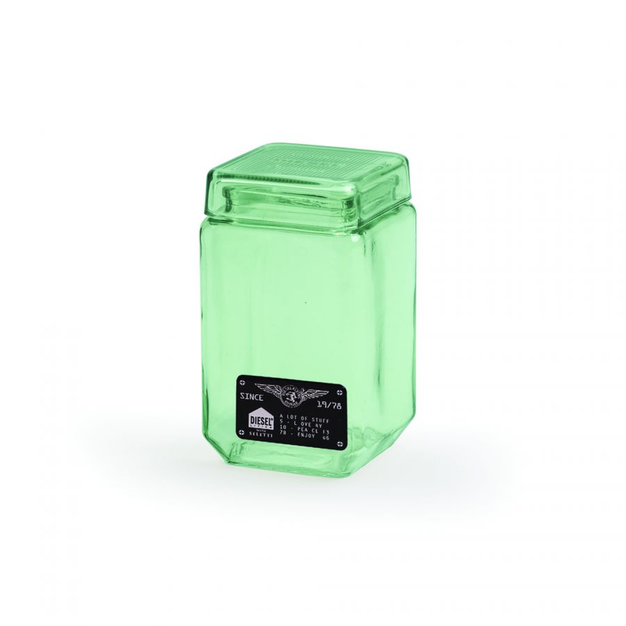 Barattolo In Vetro Con Coperchio Diesel-Industrial Glass Big Seletti