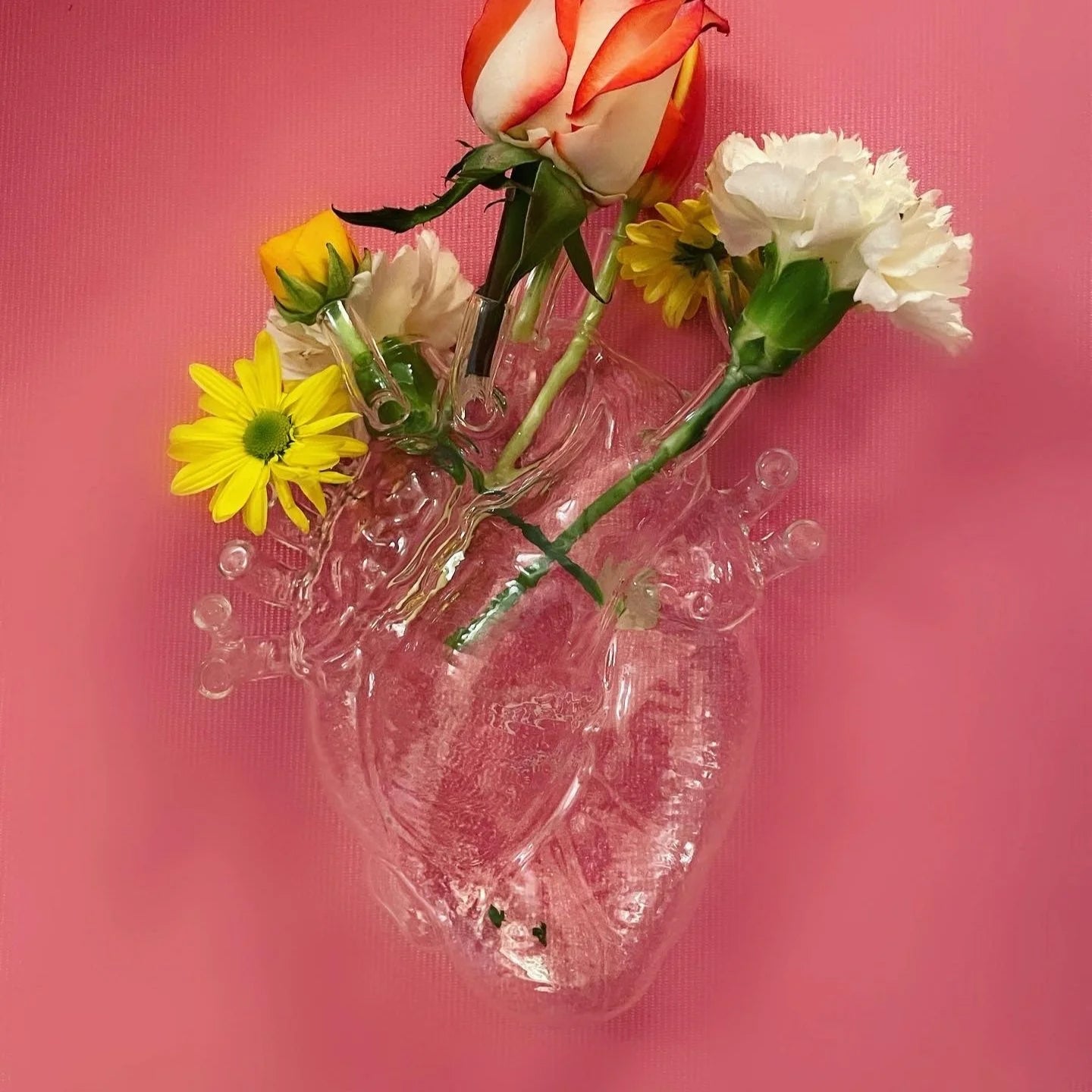 Vaso In  Vetro Love In Bloom Seletti