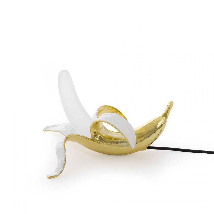 Lampada In Resina E Vetro Banana Lamp-Dewey Seletti
