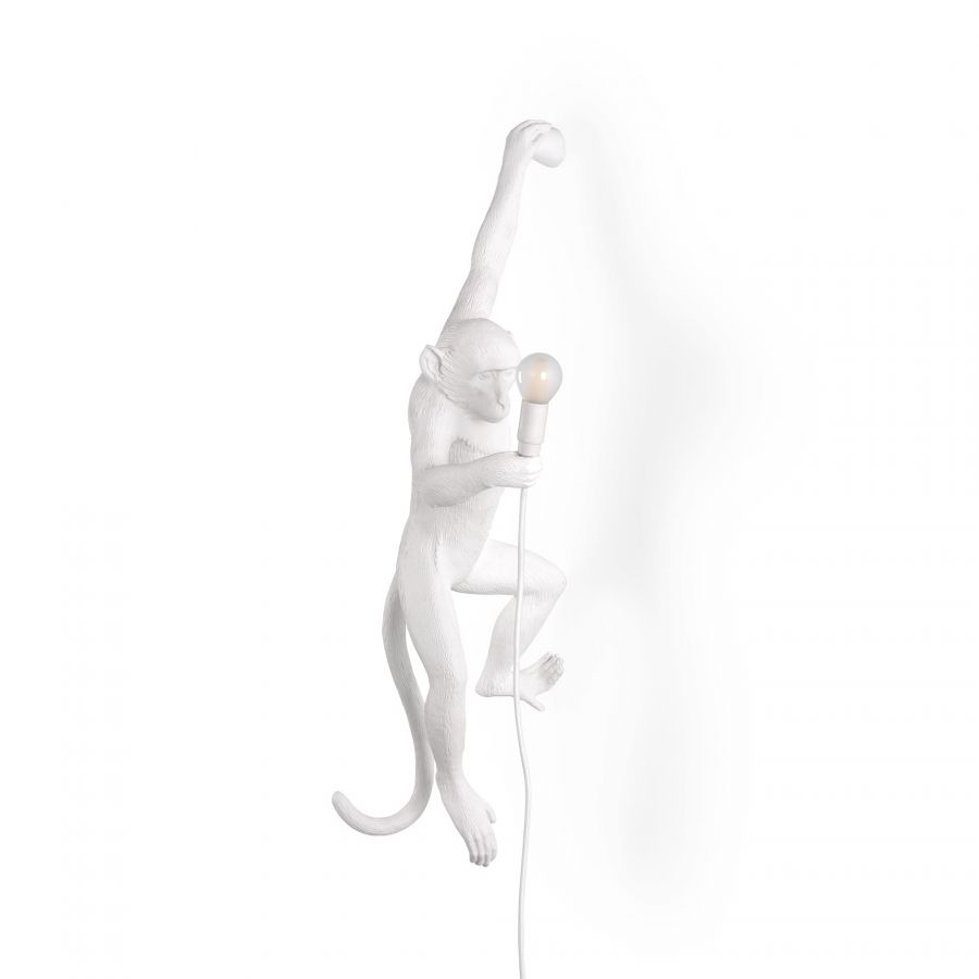 Lampada Monkey Lamp Appesa Mano Sinistra Seletti