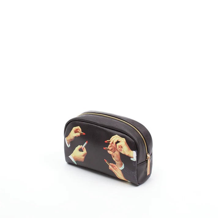 Beauty Case Lipsticks Black Seletti