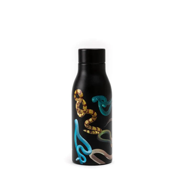 Bottiglia Termica Toiletpaper Ml.500 - Snakes_Black Seletti