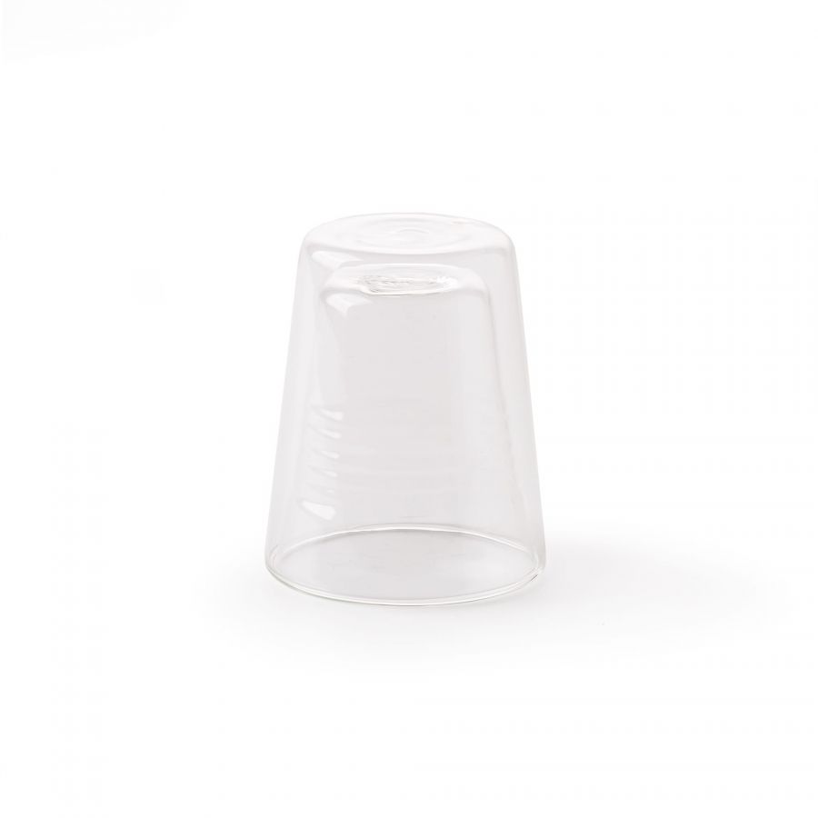 Set 4 tazze In Vetro Doppia Camera Estetico Quotidiano Seletti