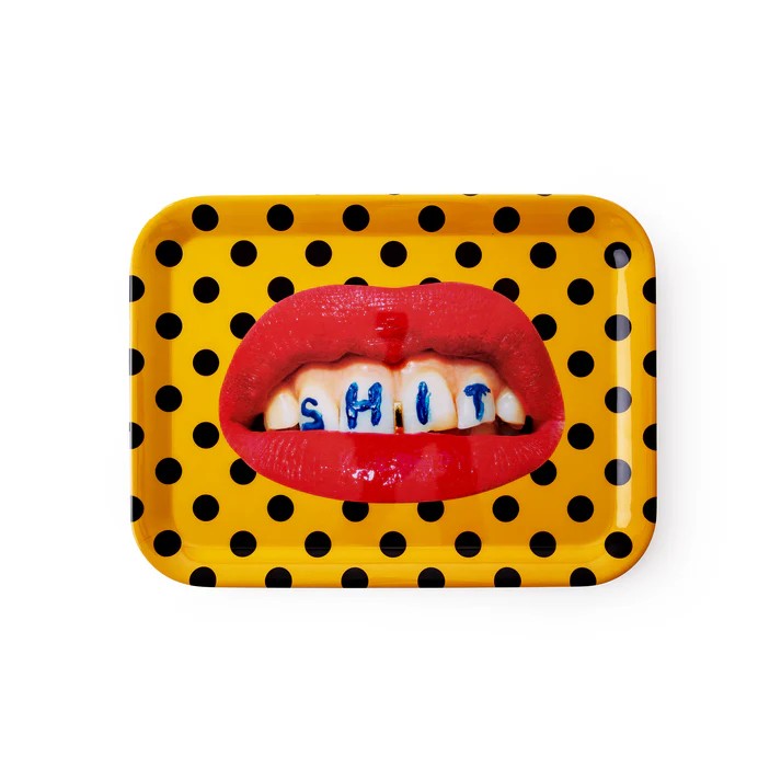 Vassoio In Melamina Toiletpaper - Shit Seletti
