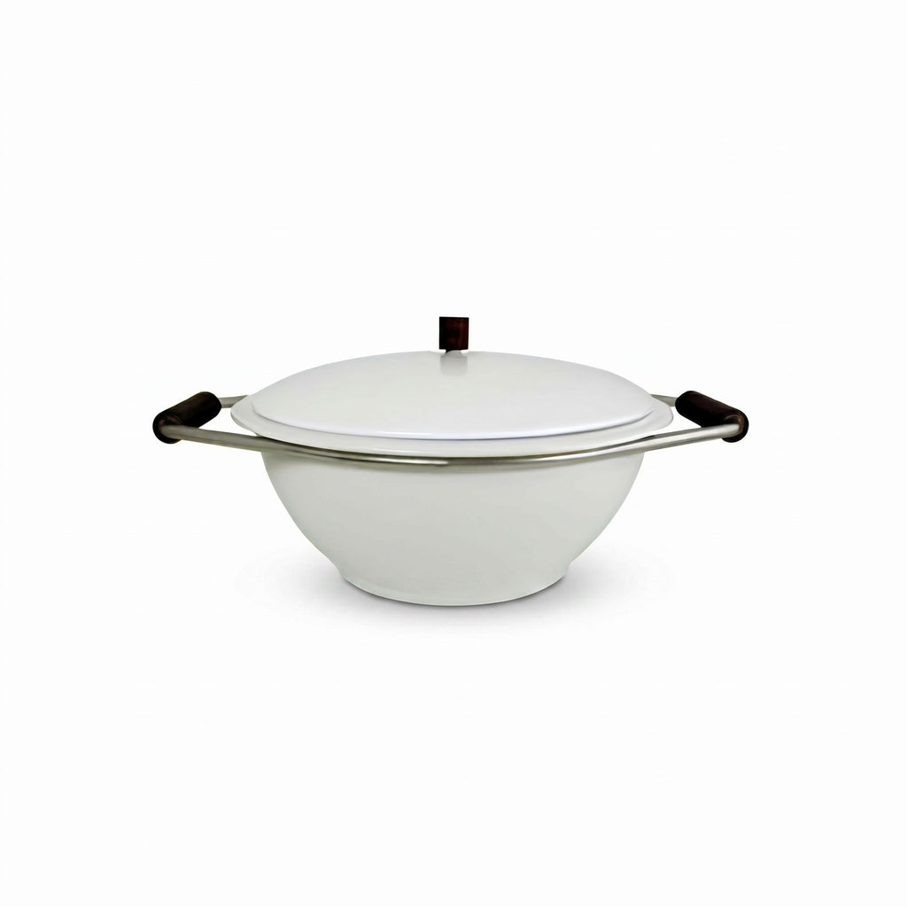 Casseruola Fonda Con Coperchio Ceramica Grande Ginori 1735