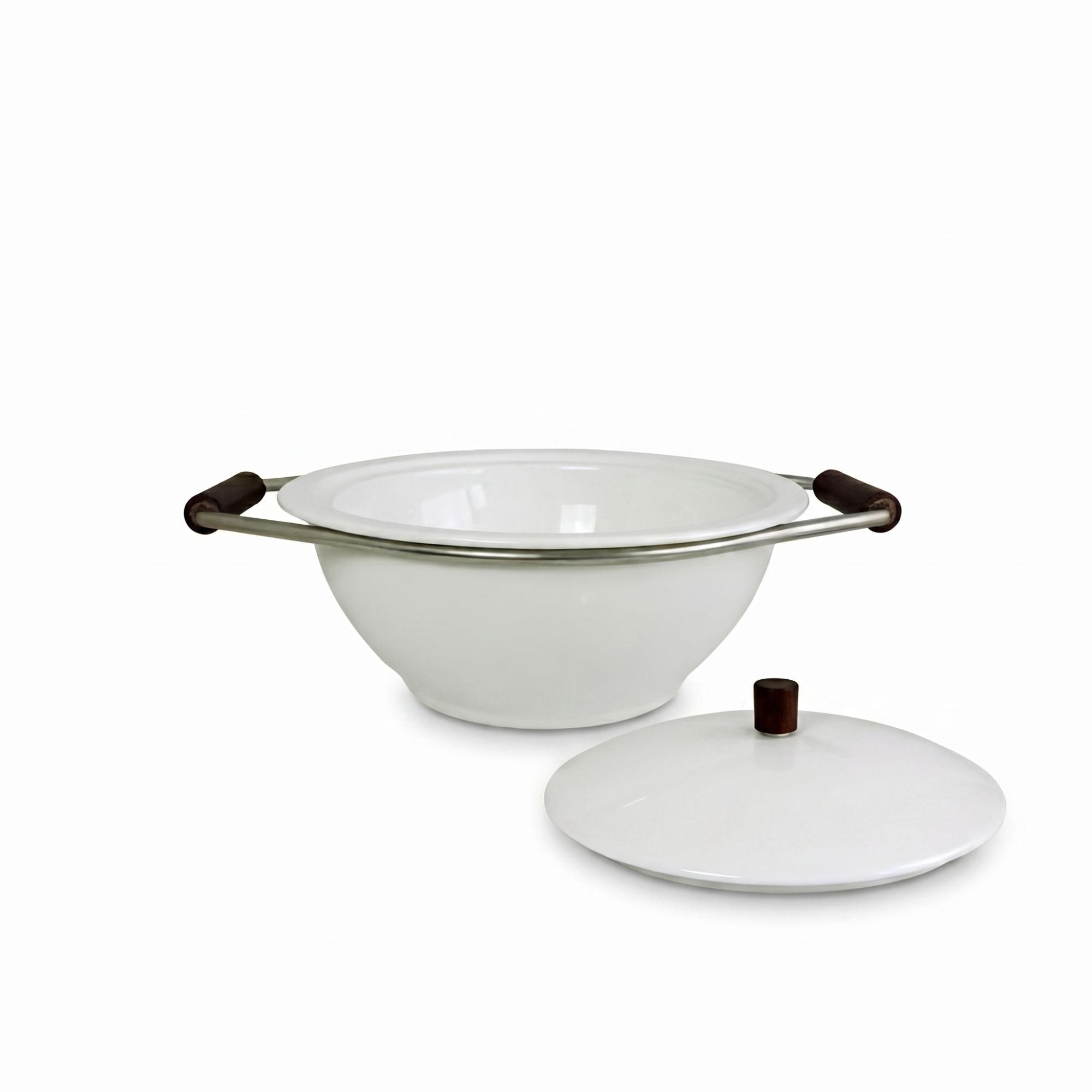 Casseruola Fonda Con Coperchio Ceramica Grande Ginori 1735