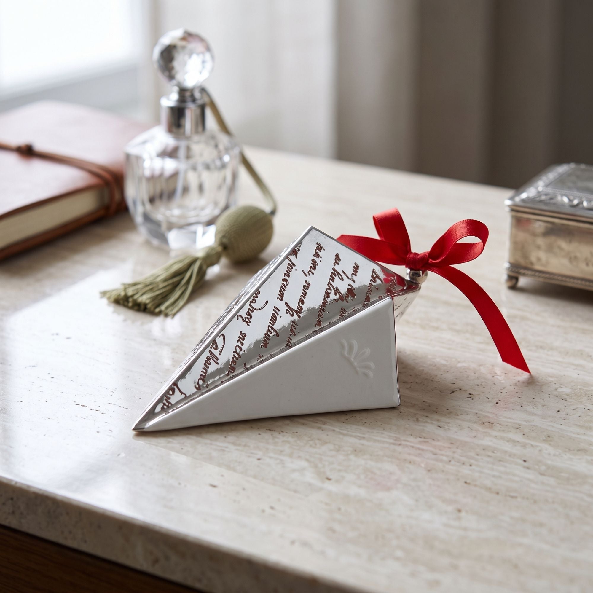 Origami In Porcellana E Argento Beta Ginori 1735