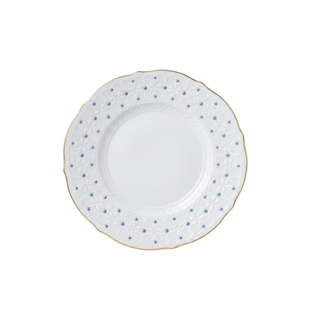 Sei Piatti Frutta Museo Le Perle Blu Ginori 1735