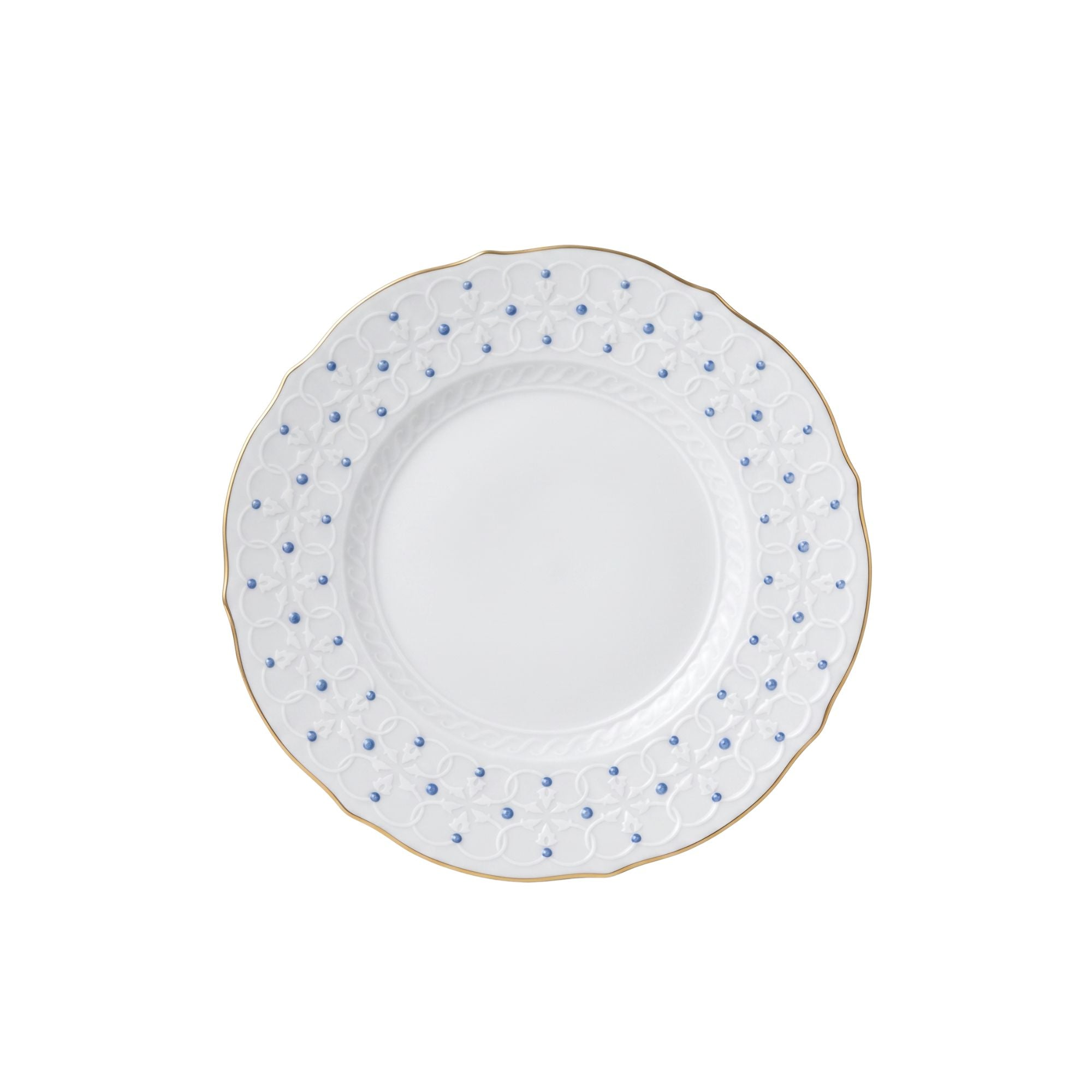 Sei Piatti Frutta Museo Le Perle Blu Ginori 1735