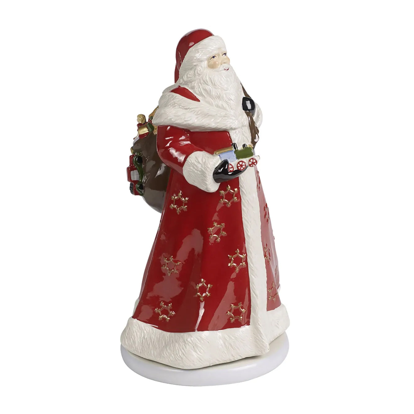 Santa turning Villeroy E Boch