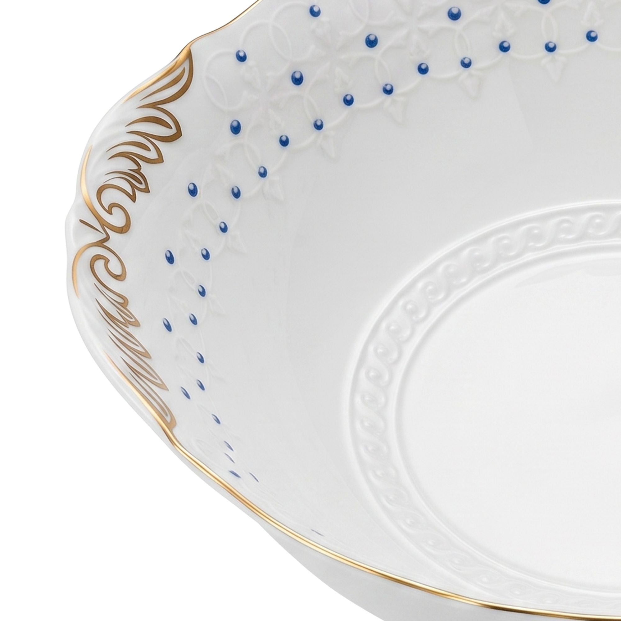 Insalatiera Museo Le Perle Blu Ginori 1735