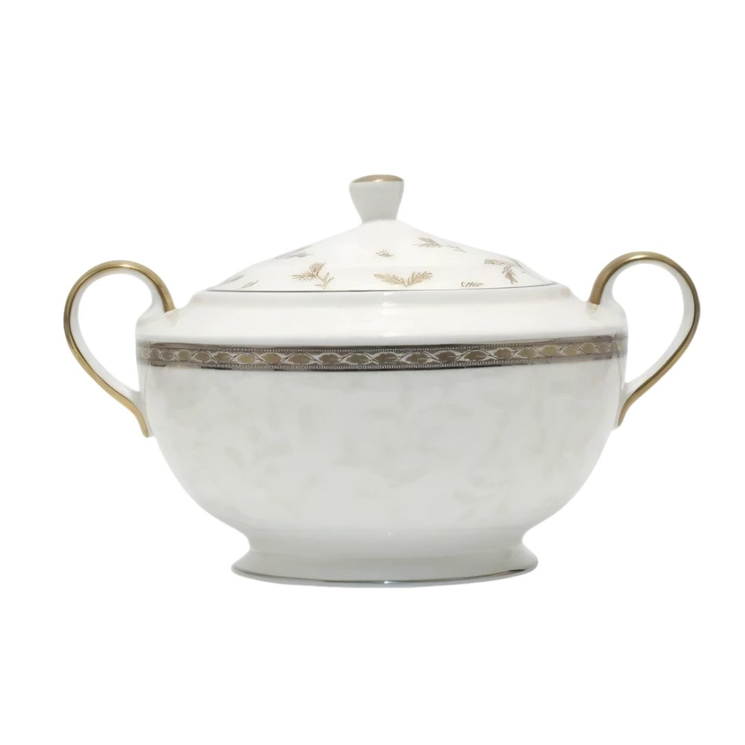 Zuppiera Ovale Con Coperchio Antinea Ginori 1735