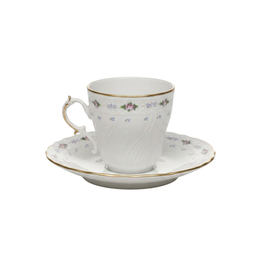 Sei Tazze Caffe Con Piattino Vecchio Ginori Ginori 1735