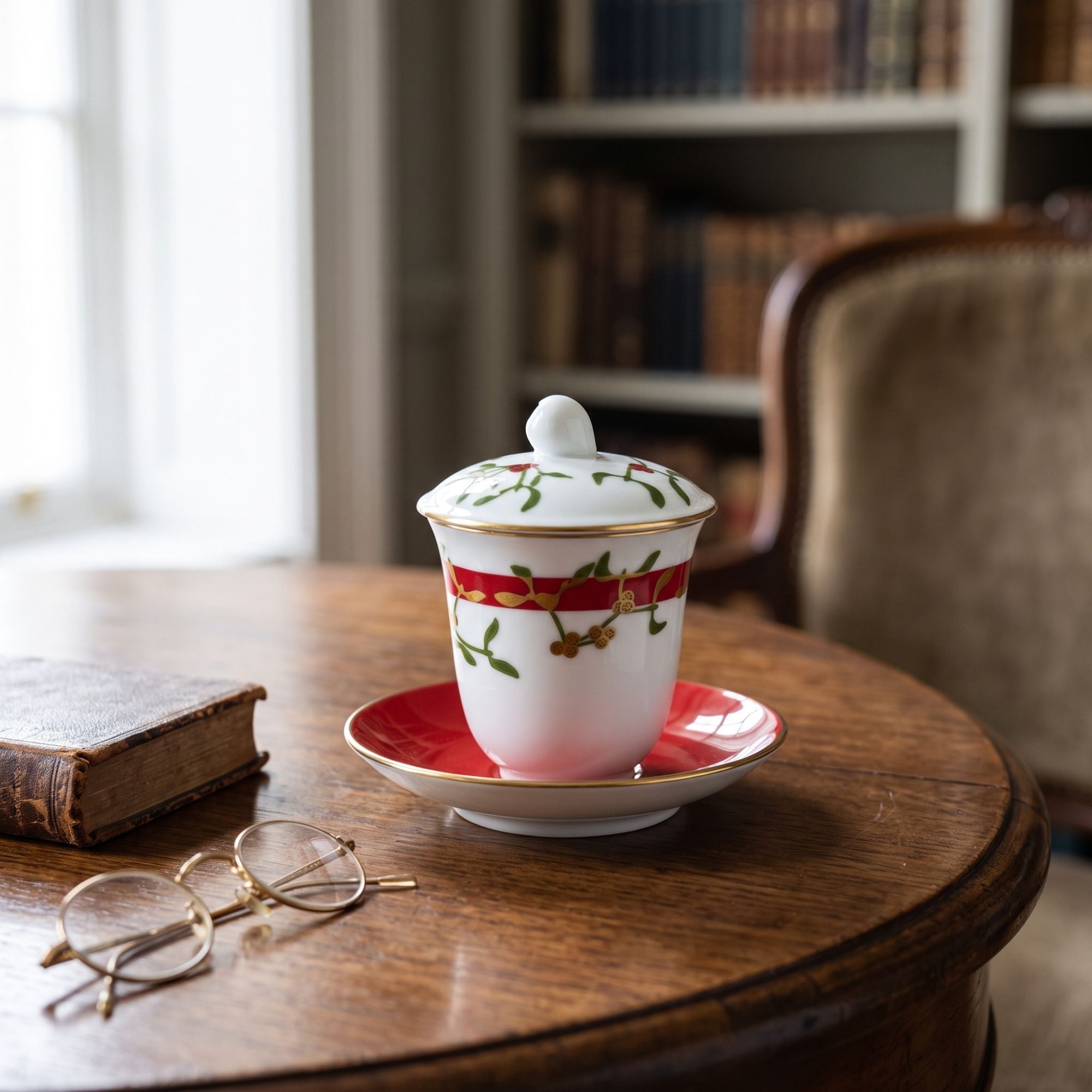 Tazza Con Piattino Natale Ginori 1735