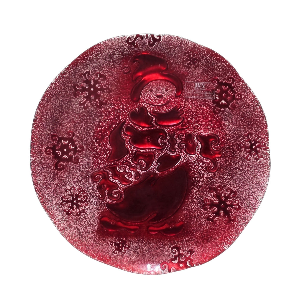 Snowman Piatto Cm. 36 Ivv