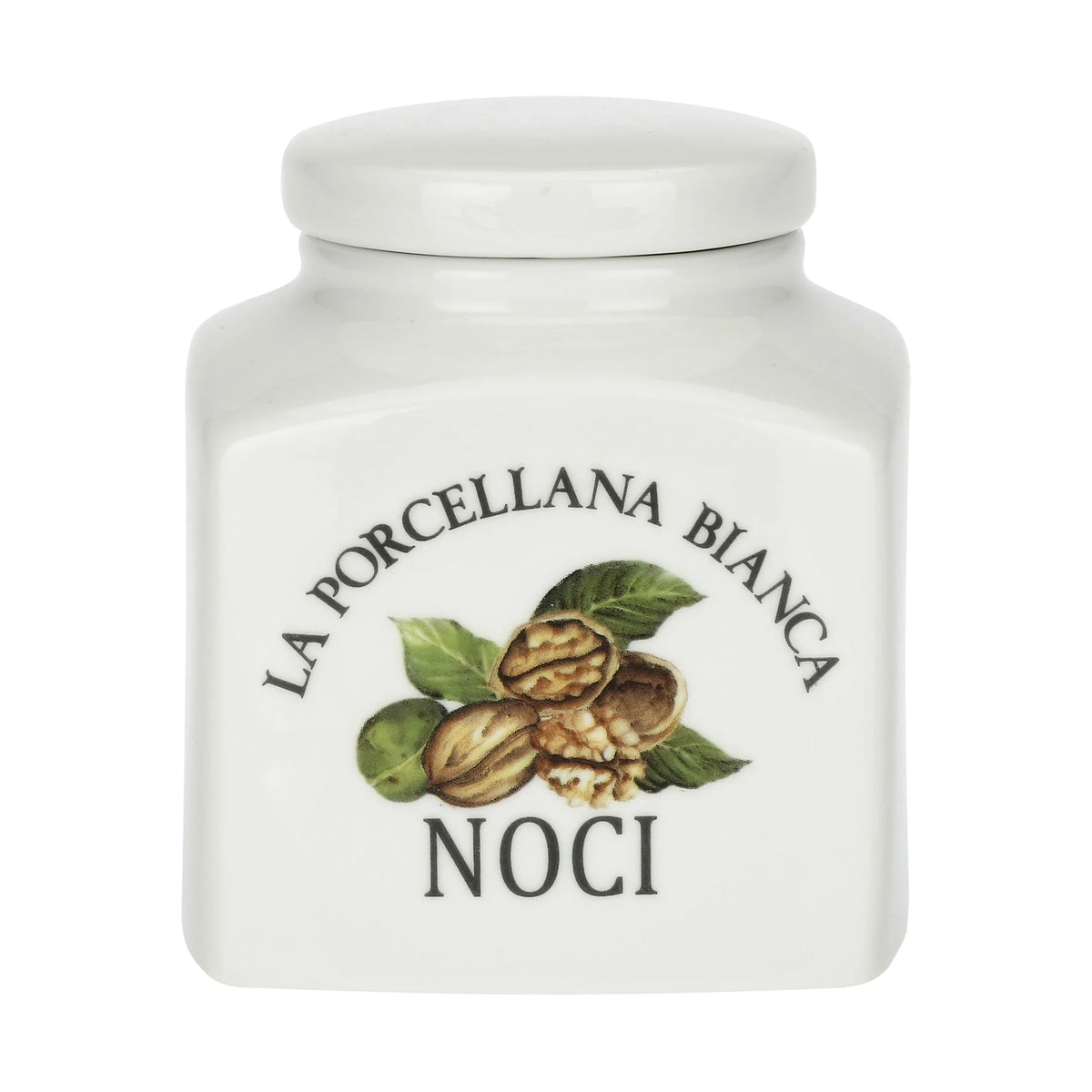 Barattolo Noci, Conserva La Porcellana Bianca