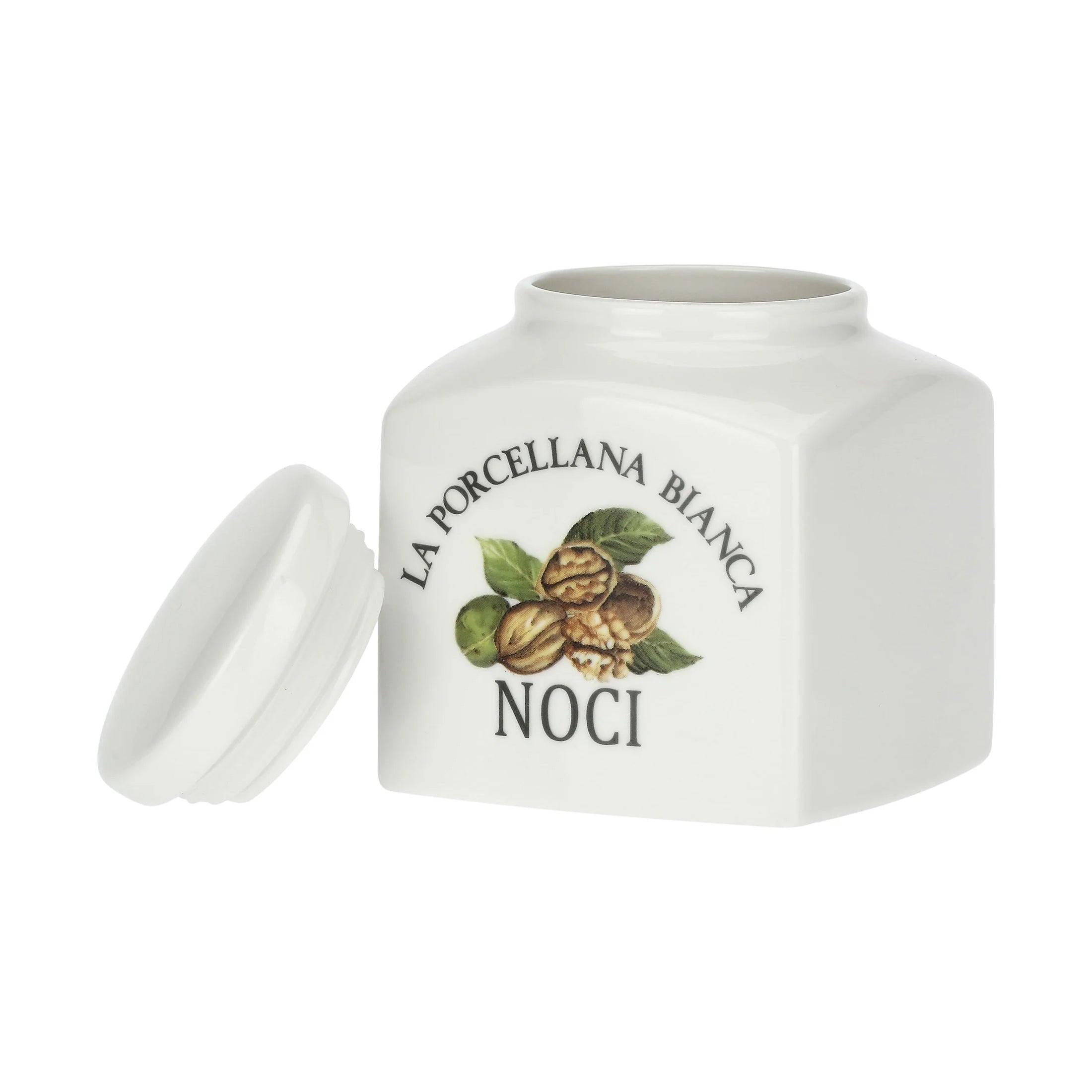 Barattolo Noci, Conserva La Porcellana Bianca
