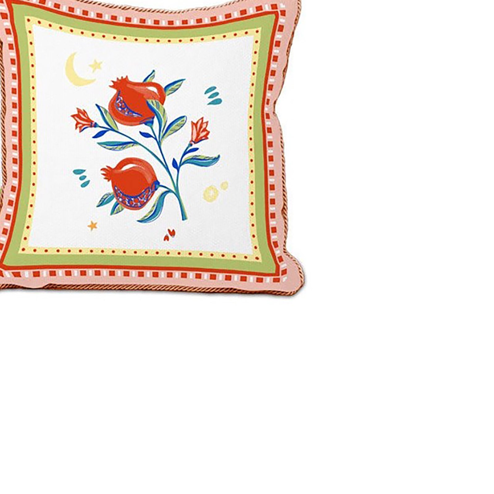 Cuscino Con Ricamo Mamma Mia - 45X45 Baci Milano