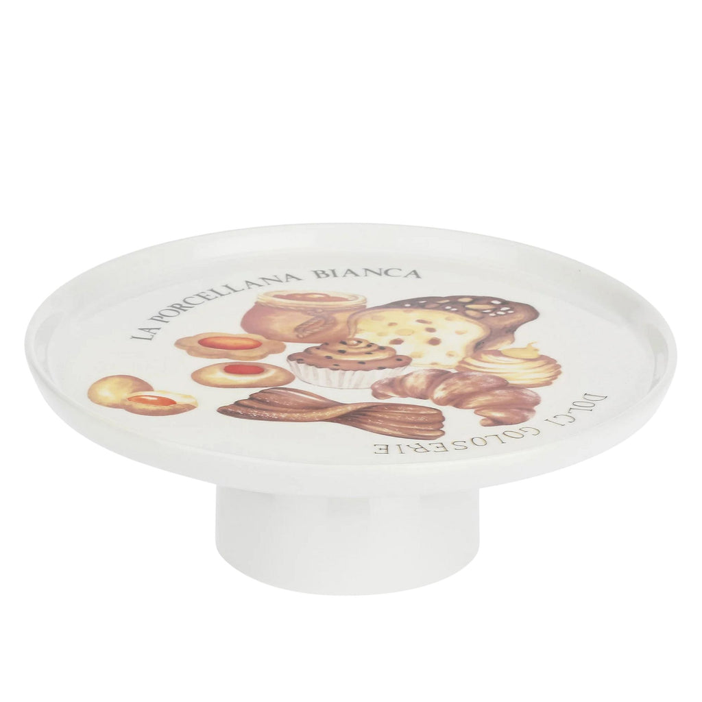 Goloserie Alzata 26Xh9 Cm In Gb La Porcellana Bianca La Porcellana Bianca