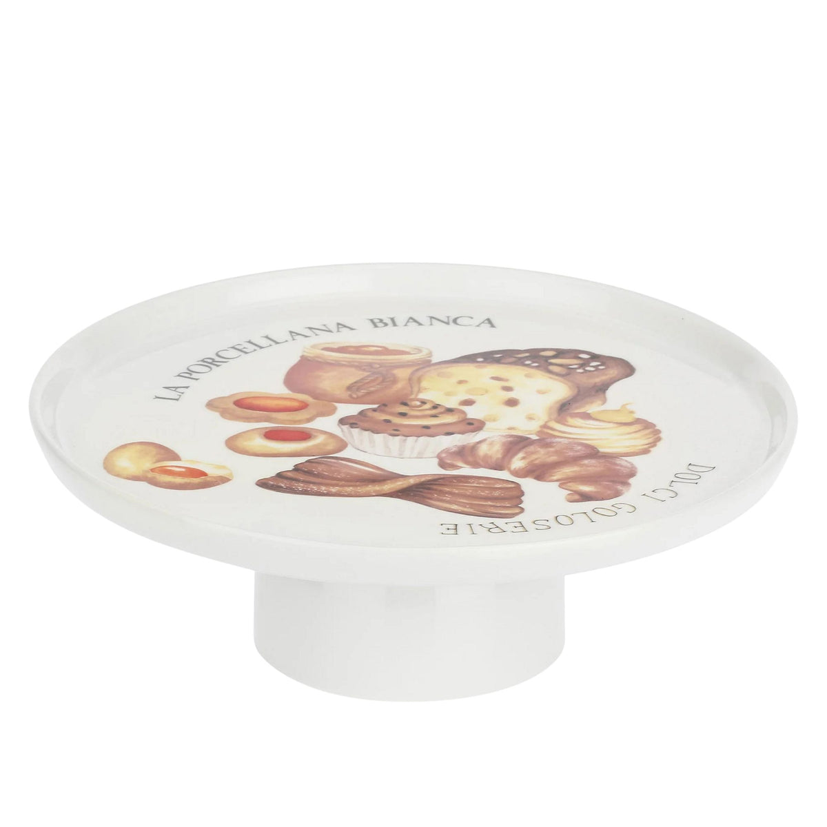 Goloserie Alzata 26Xh9 Cm In Gb La Porcellana Bianca La Porcellana Bianca