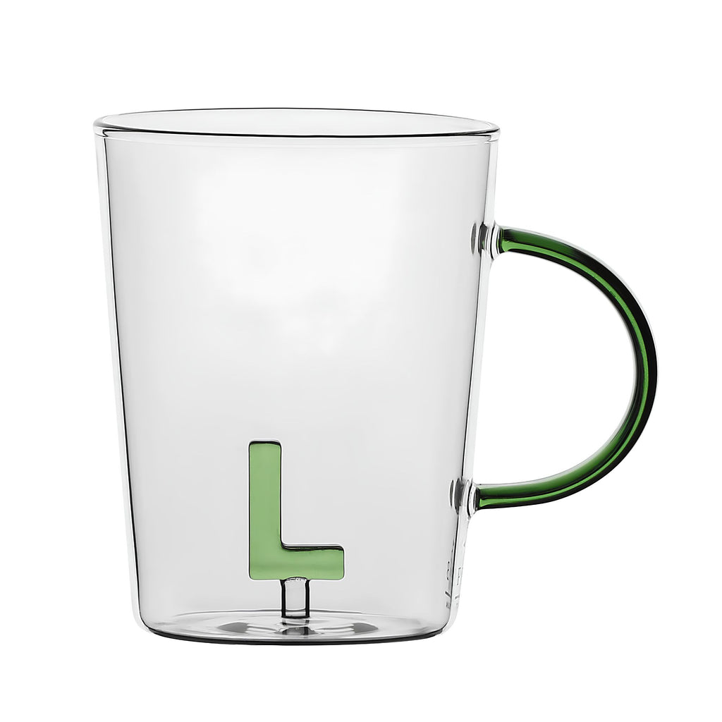 Set 4 Mug Love La Porcellana Bianca