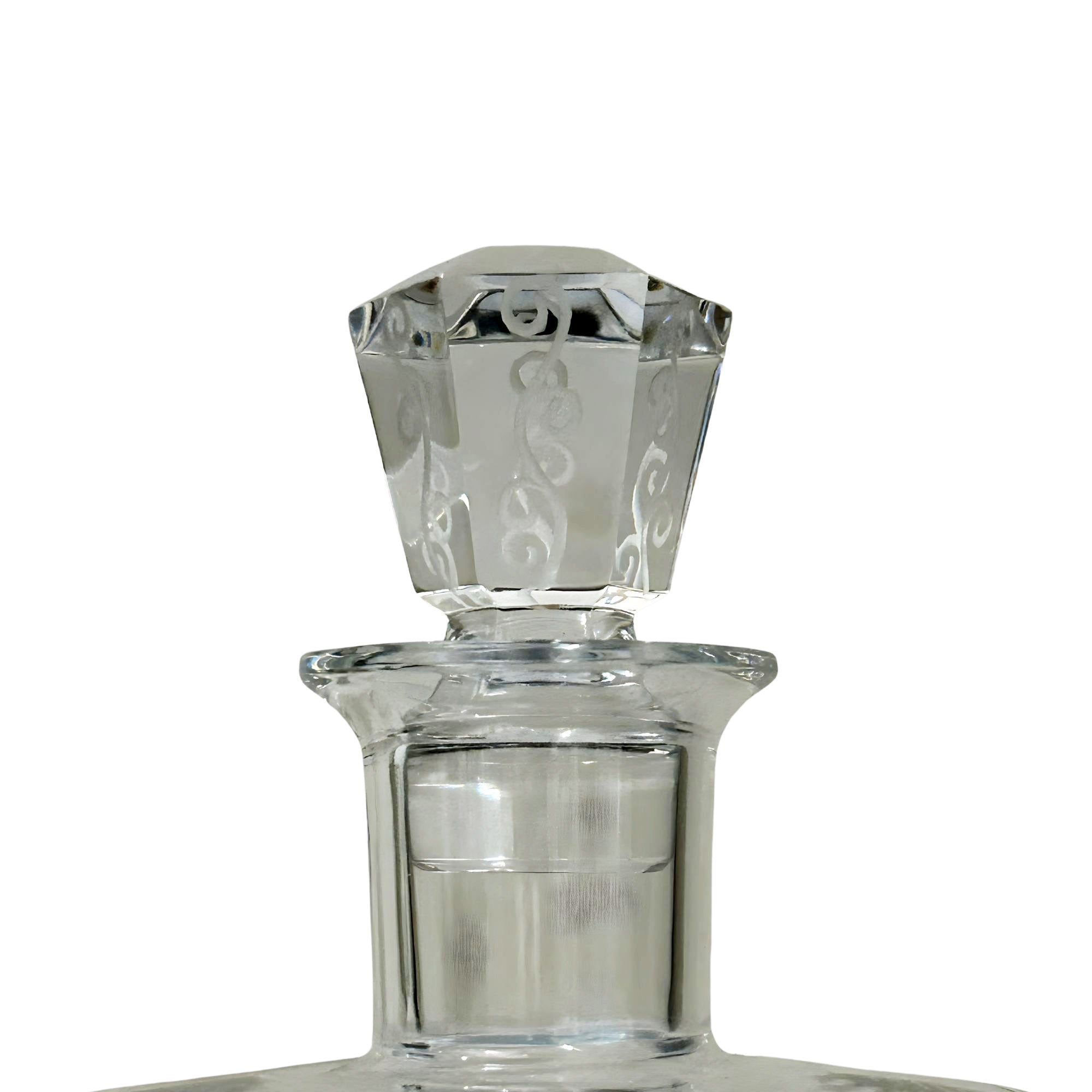 Treves Bottiglia In Cristallo Lalique