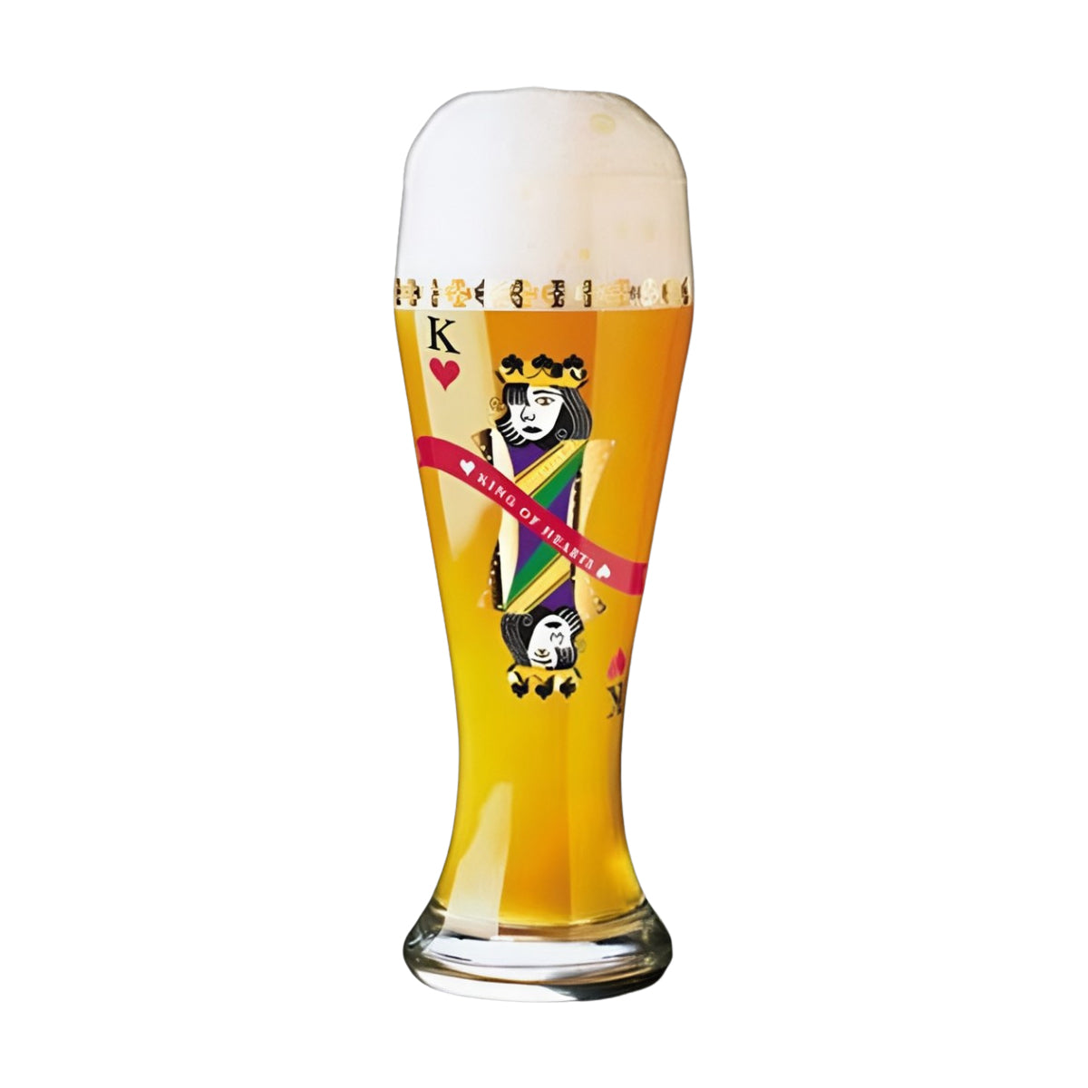 Bicchiere Birra Re Di Cuori Livellara Livellara