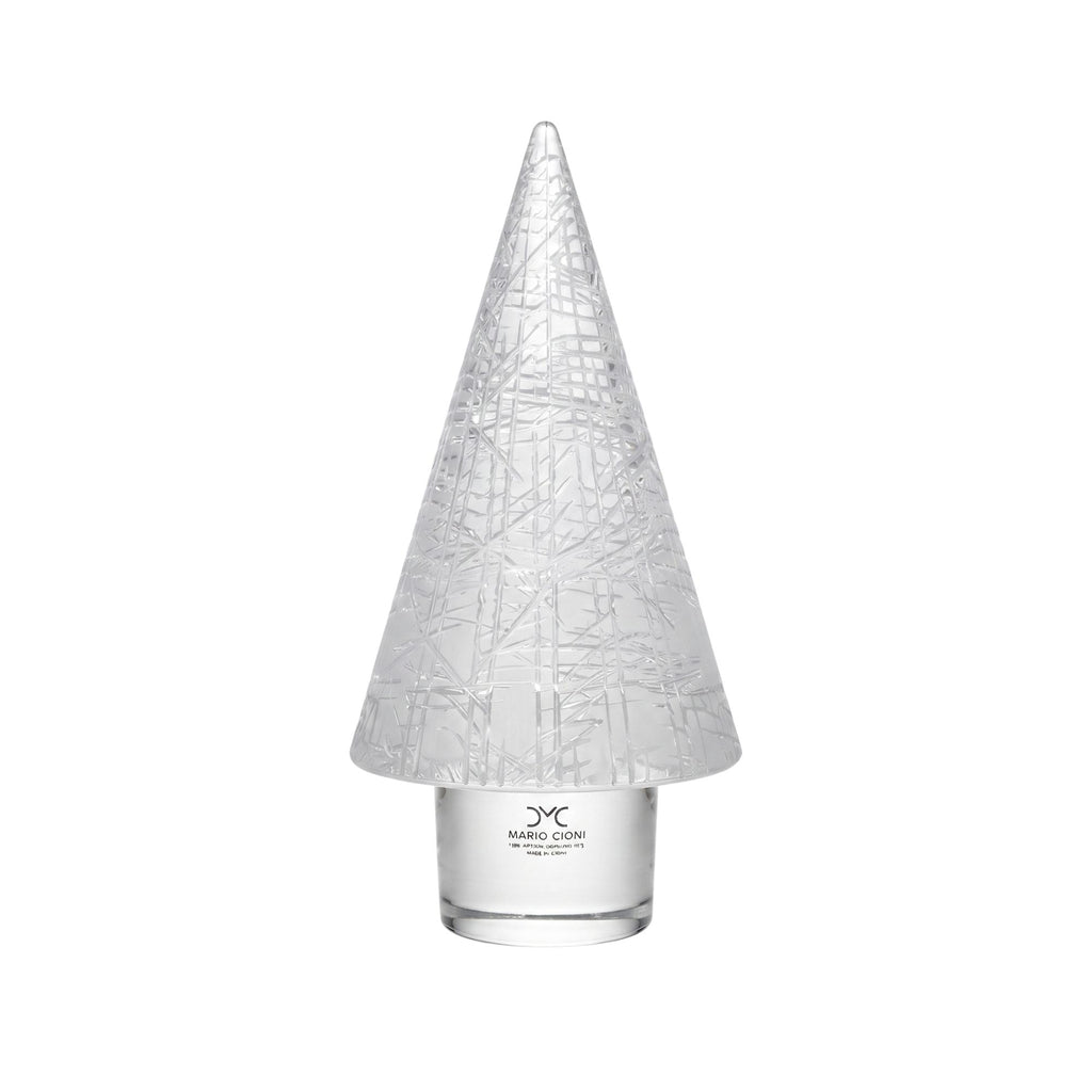 Albero Di Natale Cristallo 20 Cm Mario Cioni