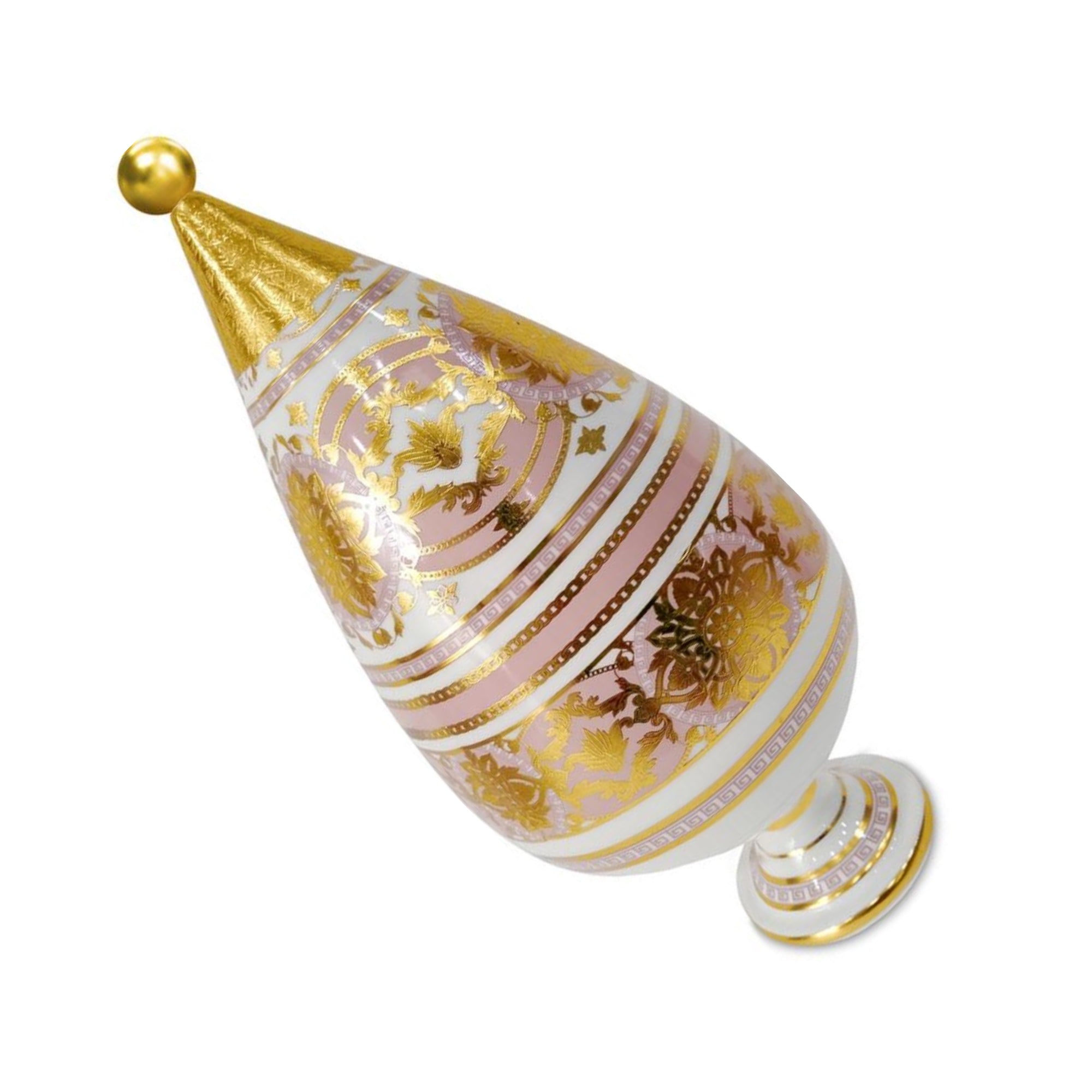 Albero Di Natale Pigna Grande Romantic Pink M&R Gala Xmas Baci Milano