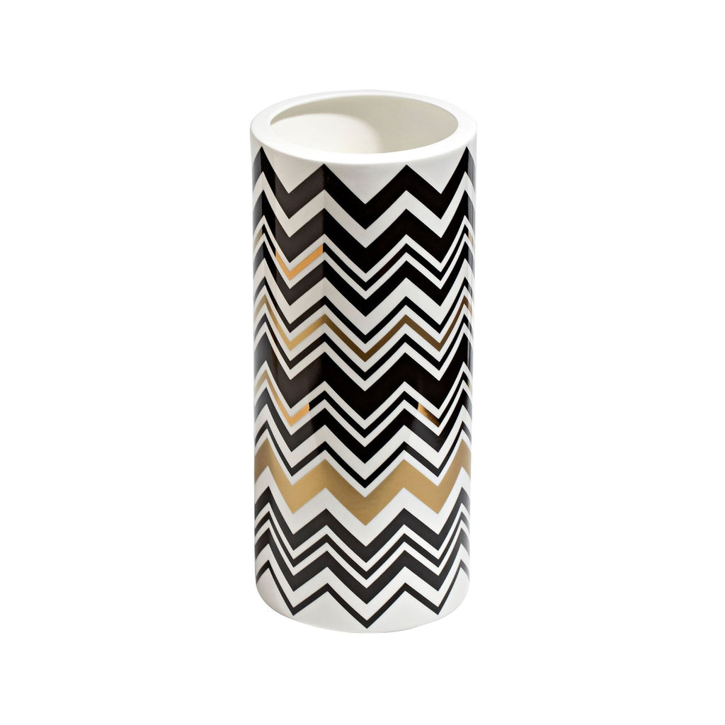 Vaso Grande Zig Zag Gold Missoni