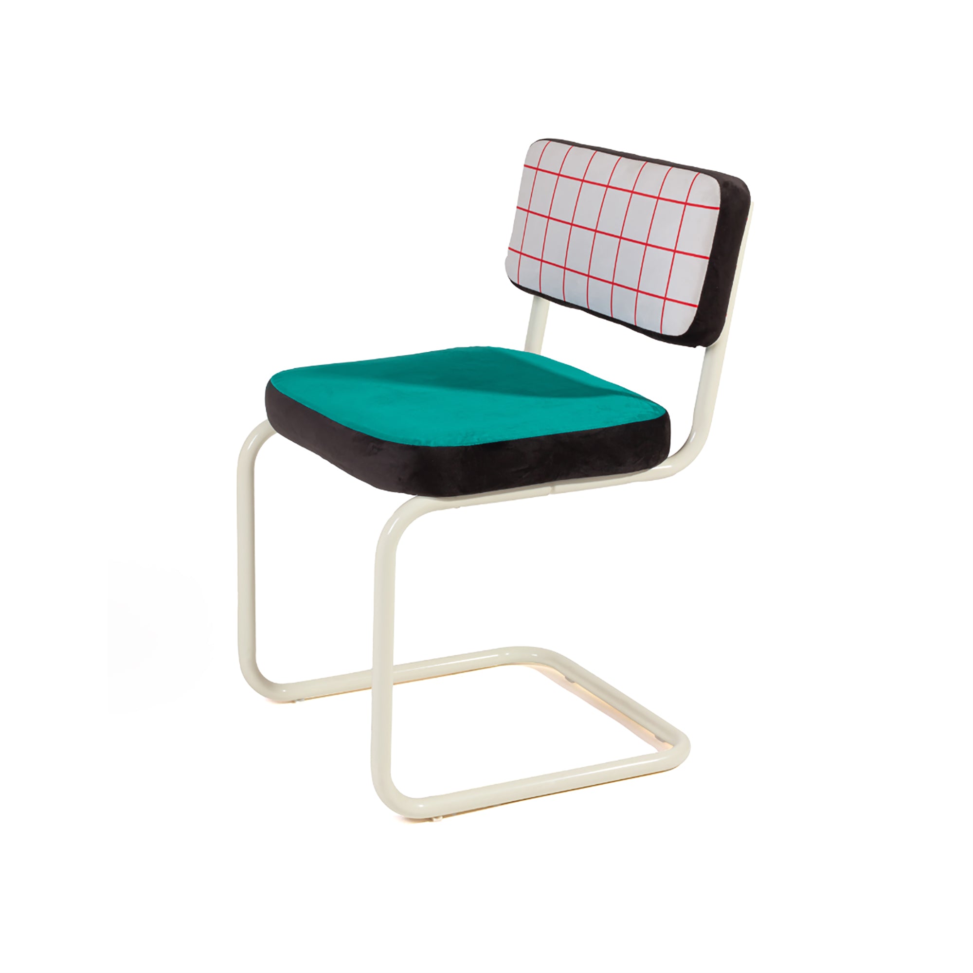 Sedia In Metallo Superchair Red Grid Seletti