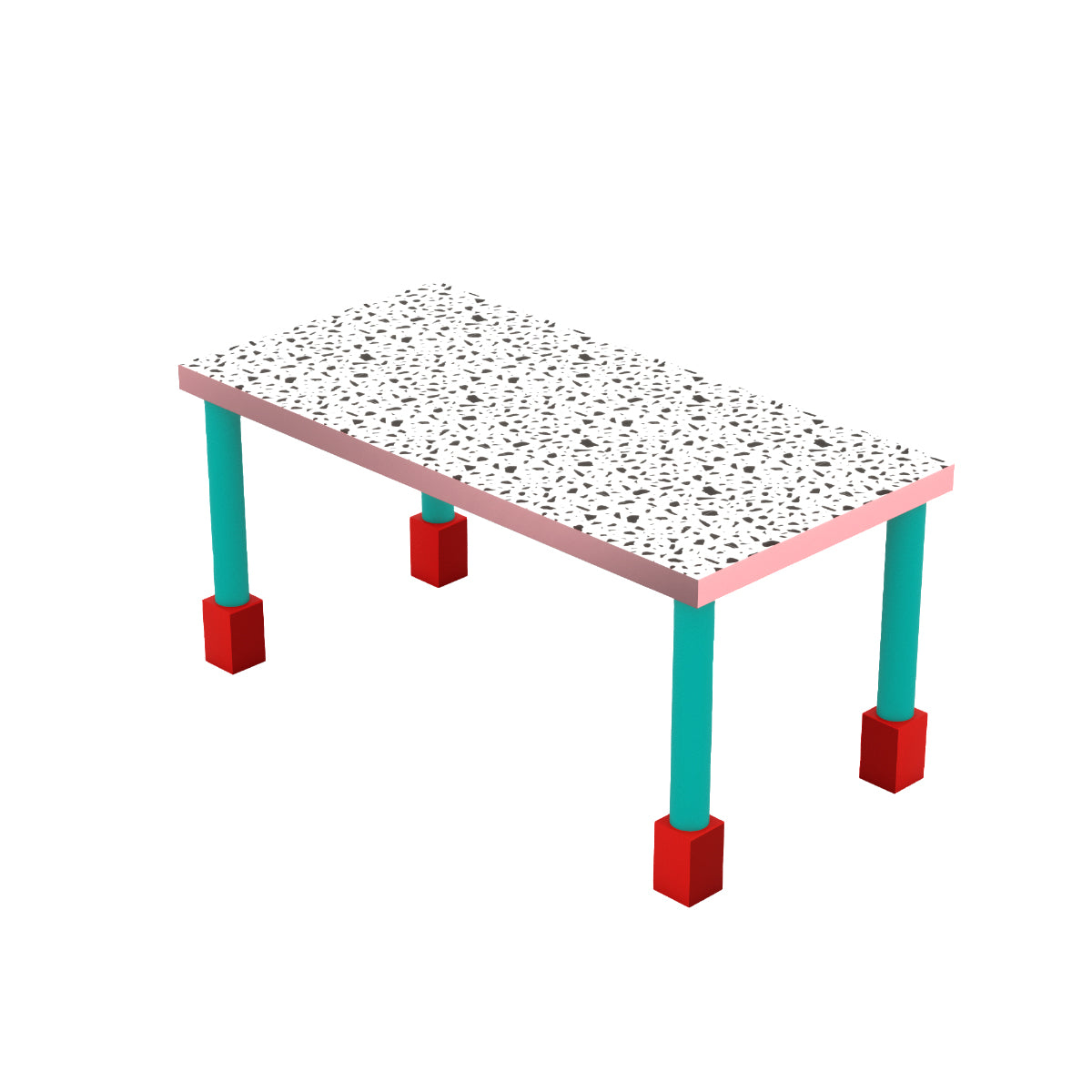 Tavolo Rettangolare Supertable - Terrazzo Seletti