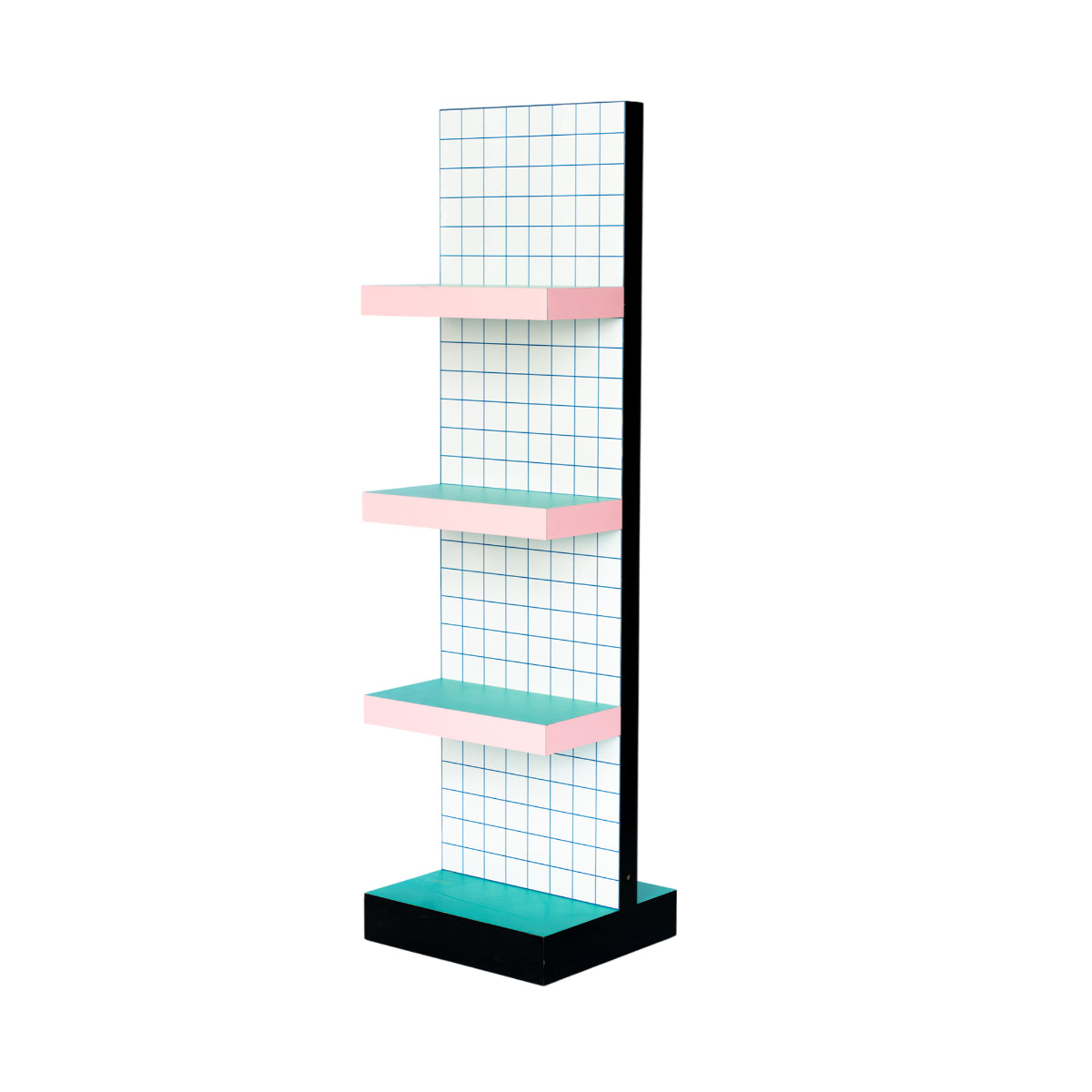 Libreria In Mdf Laminato Supershelf - Blue Grid Seletti