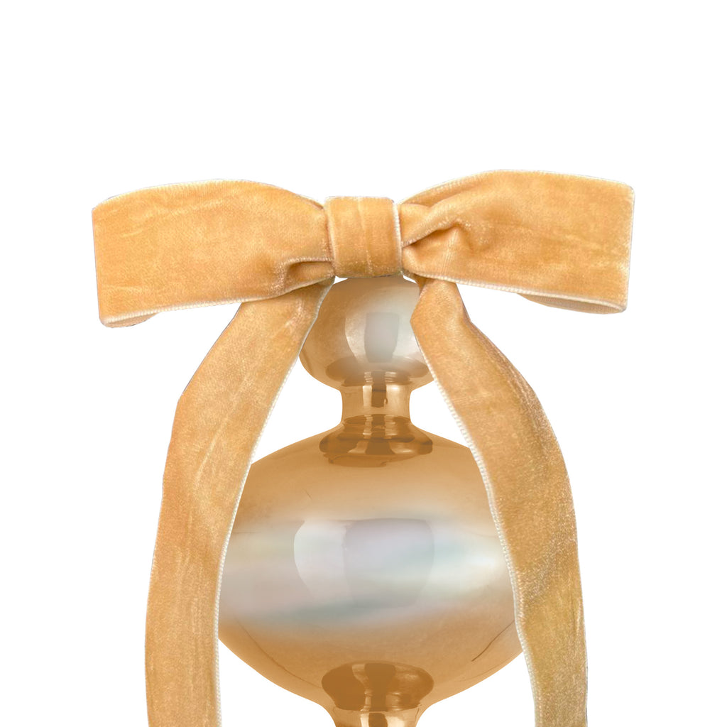 Decorazione Natale Vetro 34 Cm - Oro Baci Milano