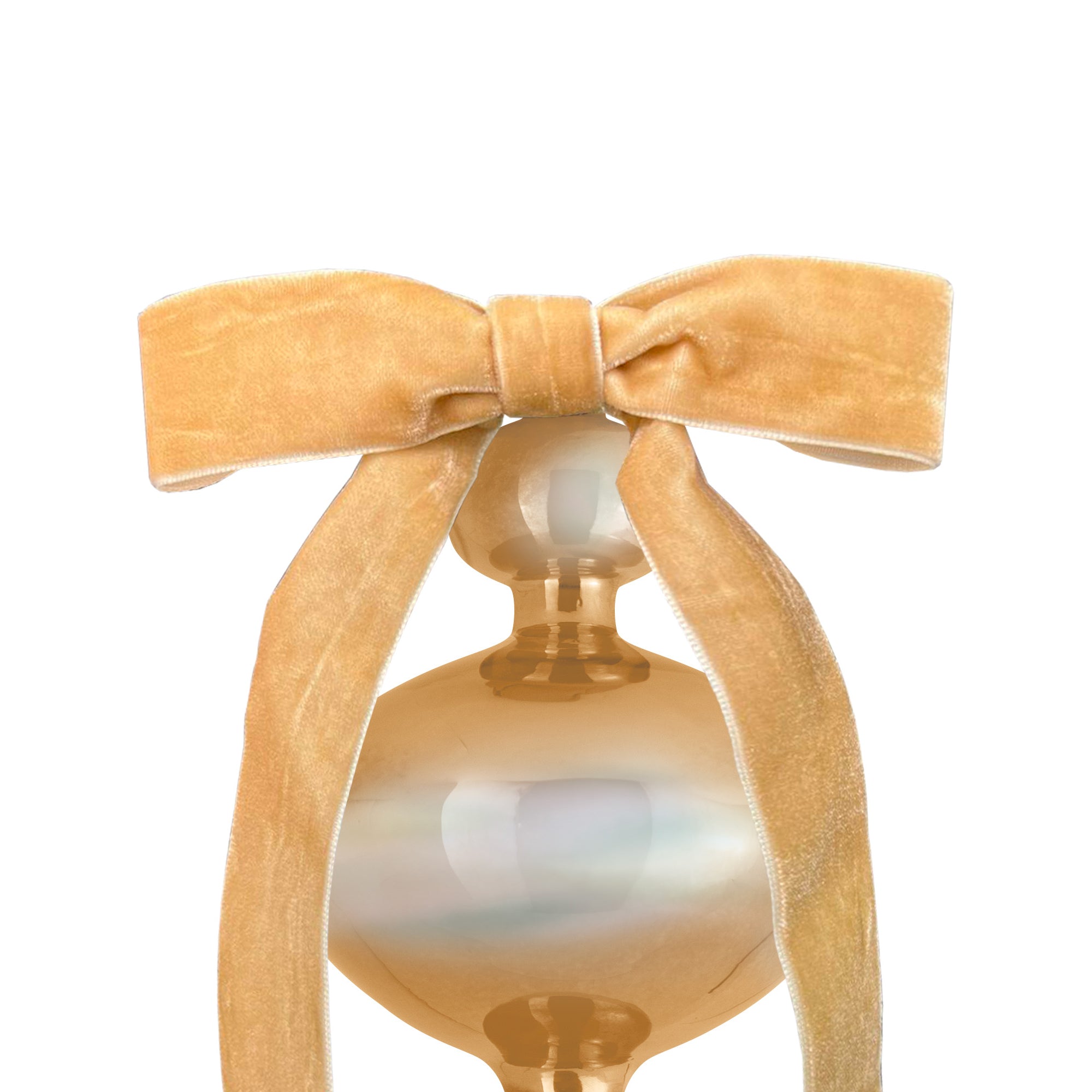 Decorazione Natale Vetro 34 Cm - Oro Baci Milano