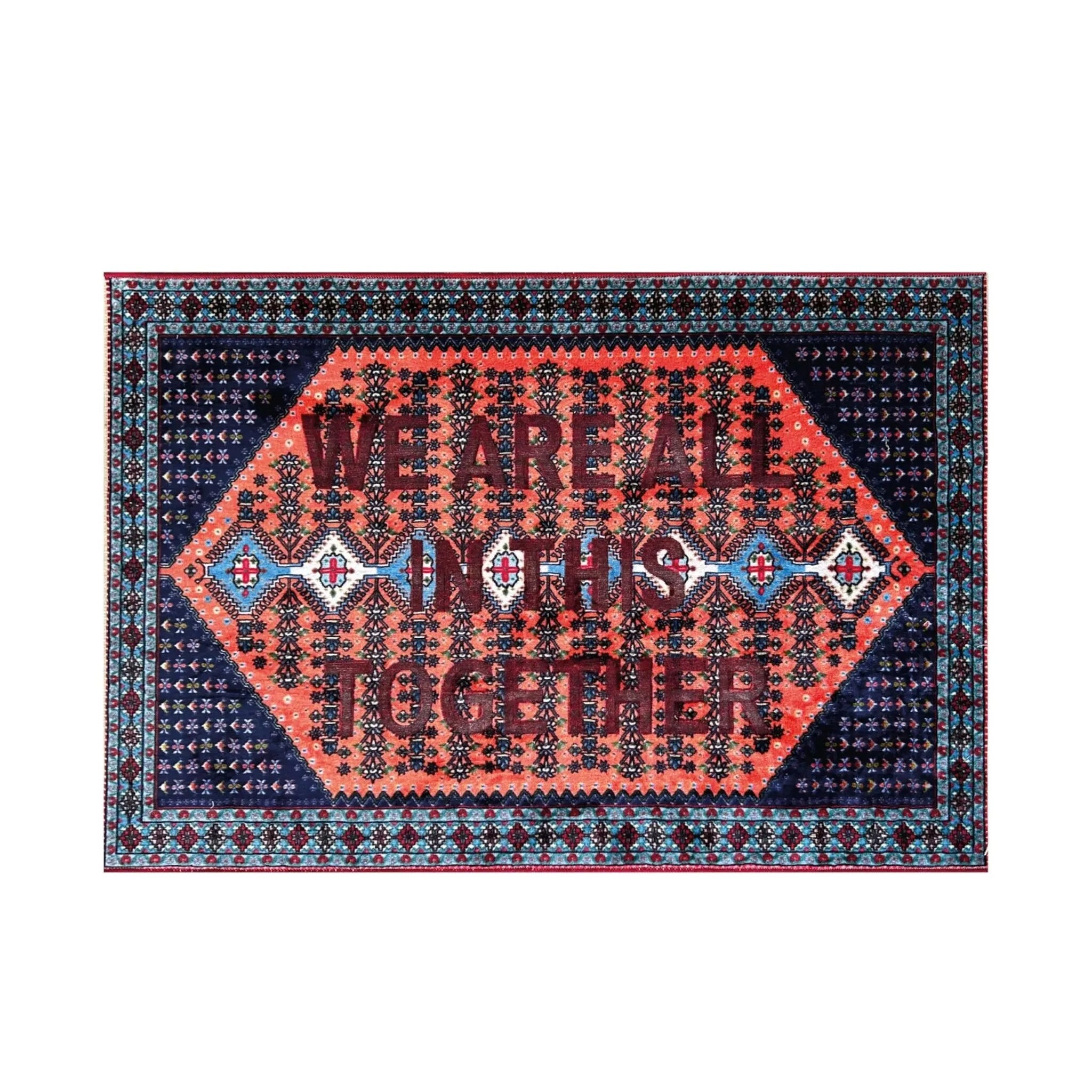 Tappeto In Poliestere Burnt Carpet #18 - Together Seletti