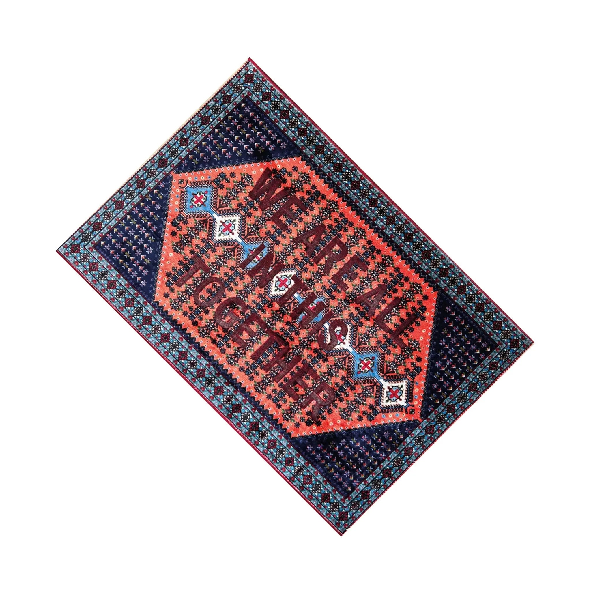 Tappeto In Poliestere Burnt Carpet #18 - Together Seletti