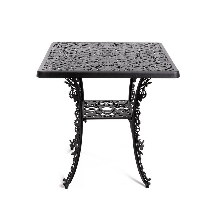 Tavolo In Alluminio Industry Collection  - Nero Seletti
