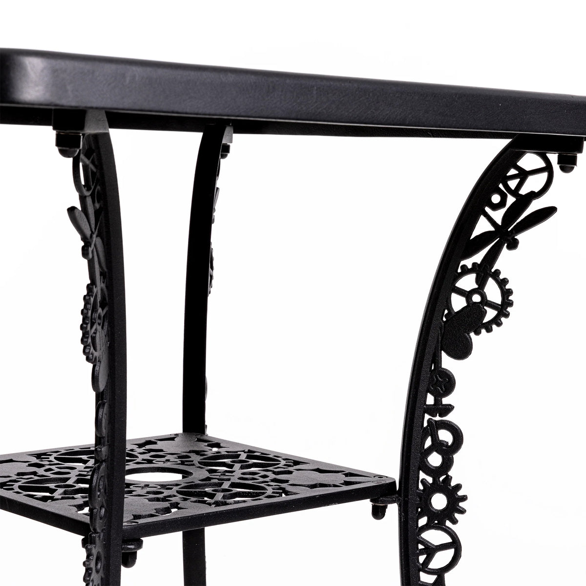Tavolo In Alluminio Industry Collection  - Nero Seletti
