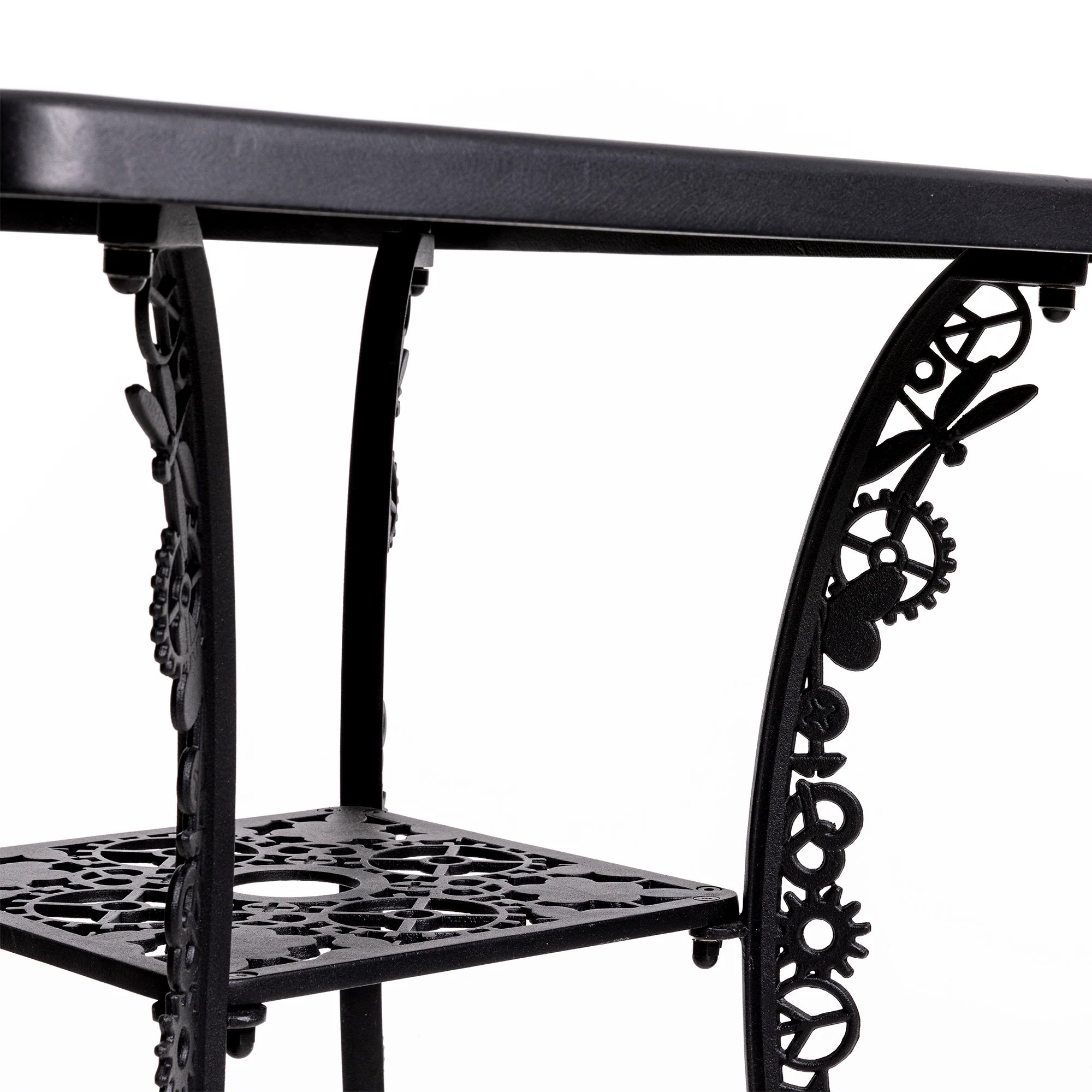 Tavolo In Alluminio Industry Collection  - Nero Seletti