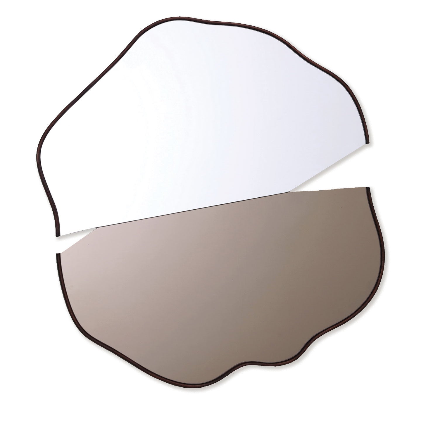 Specchio Aris cm 80 Agave Quadri