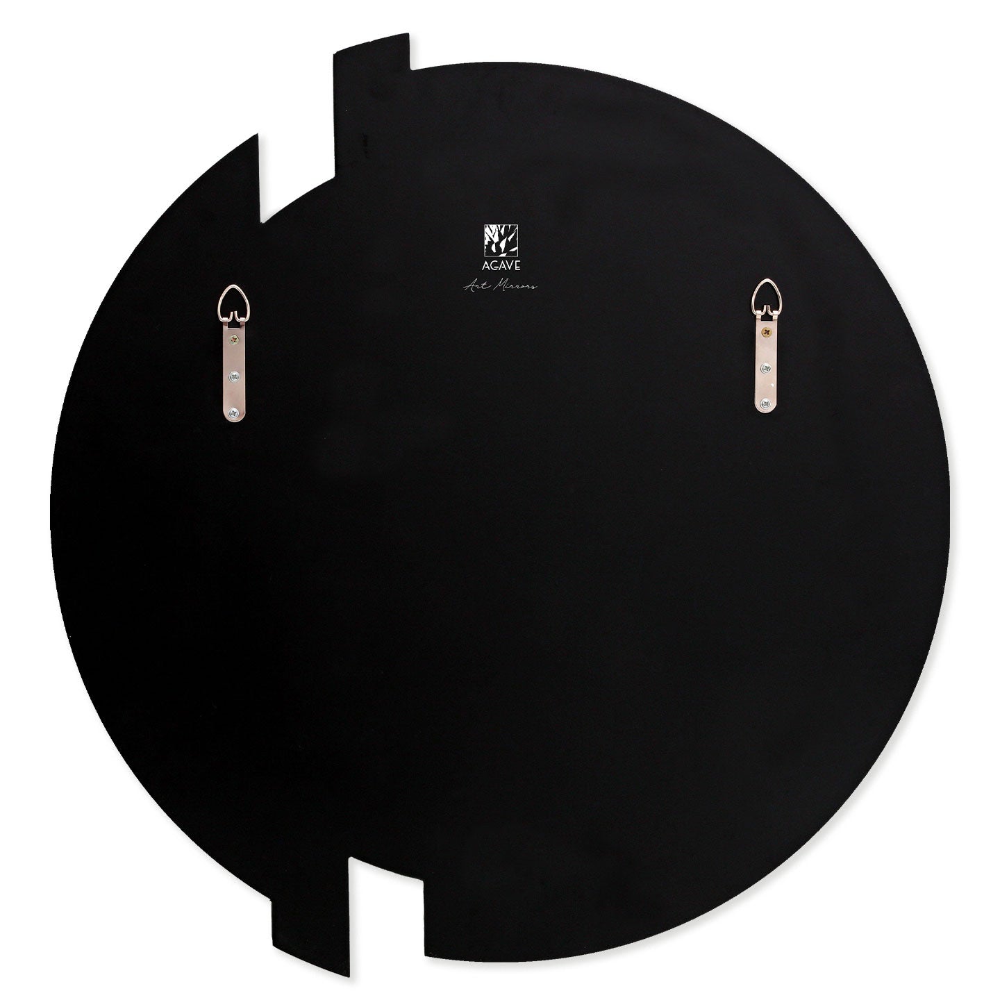 Specchio Golden slice cm 60 Agave Quadri