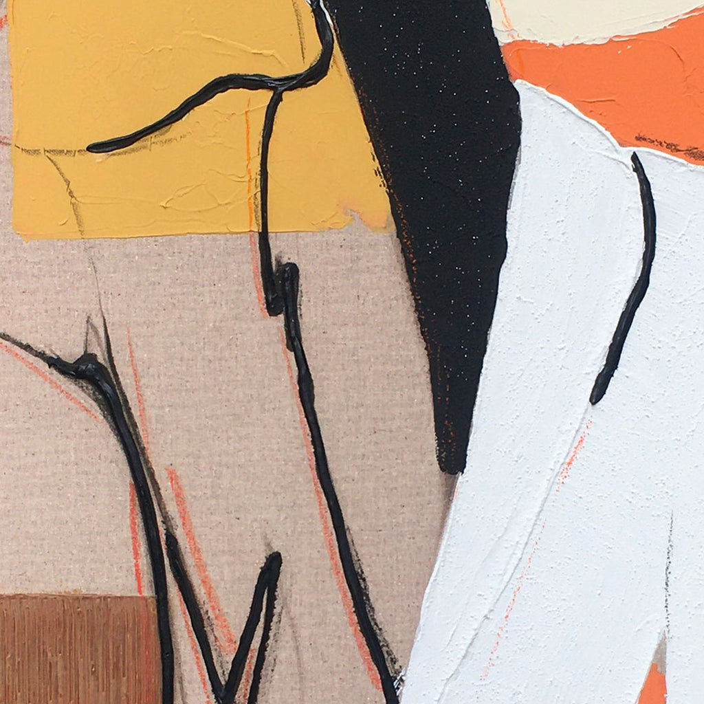 Elegant Shape 2 50x100 cm Agave Quadri