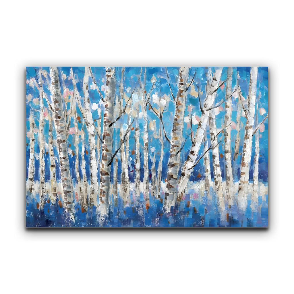 Quadro Dipinto A Mano Chill Forest Agave Quadri