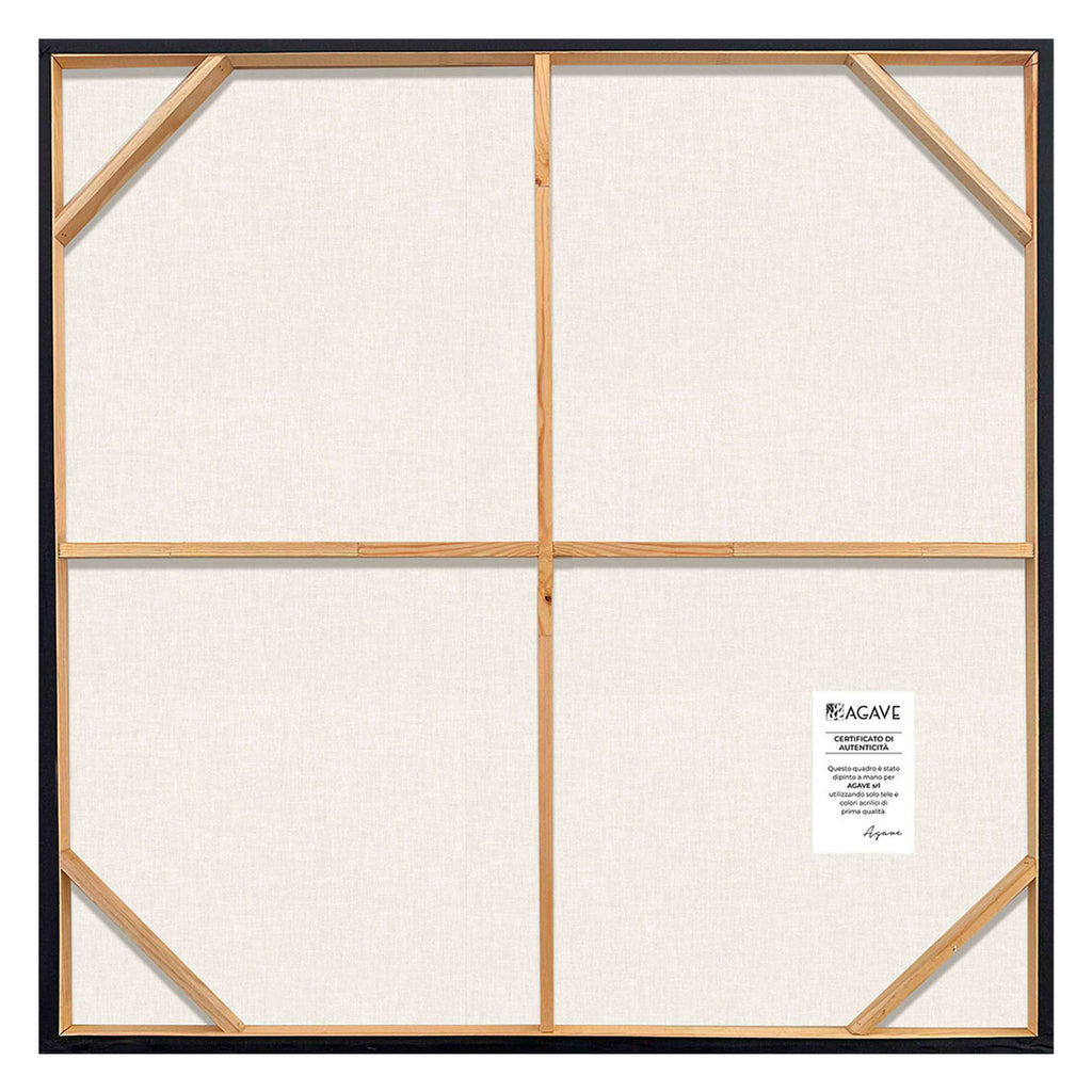 Quadro Calathea 100x100 cm Agave Quadri