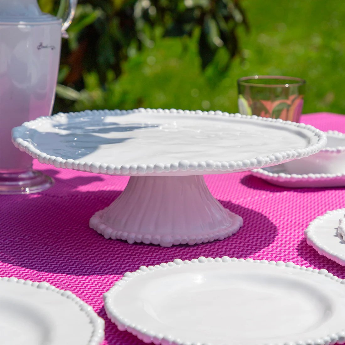 Alzata Torta - Bianco Baci Milano