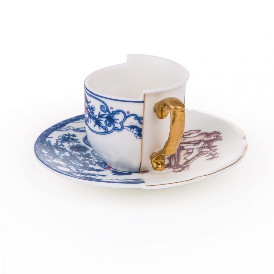 Tazzina Da Caffè Con Piattino Hybrid-Eufemia Seletti