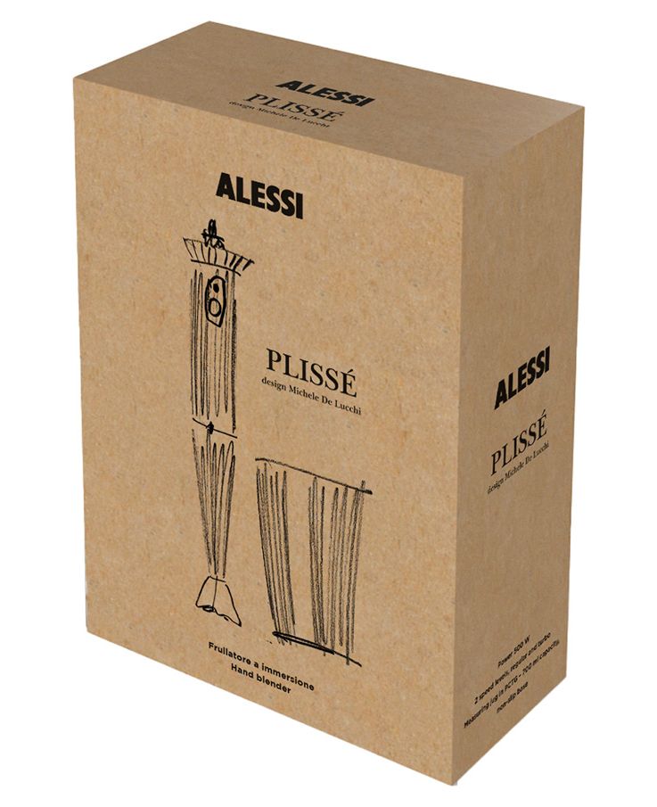 Plisse Frullatore Immersione Alessi