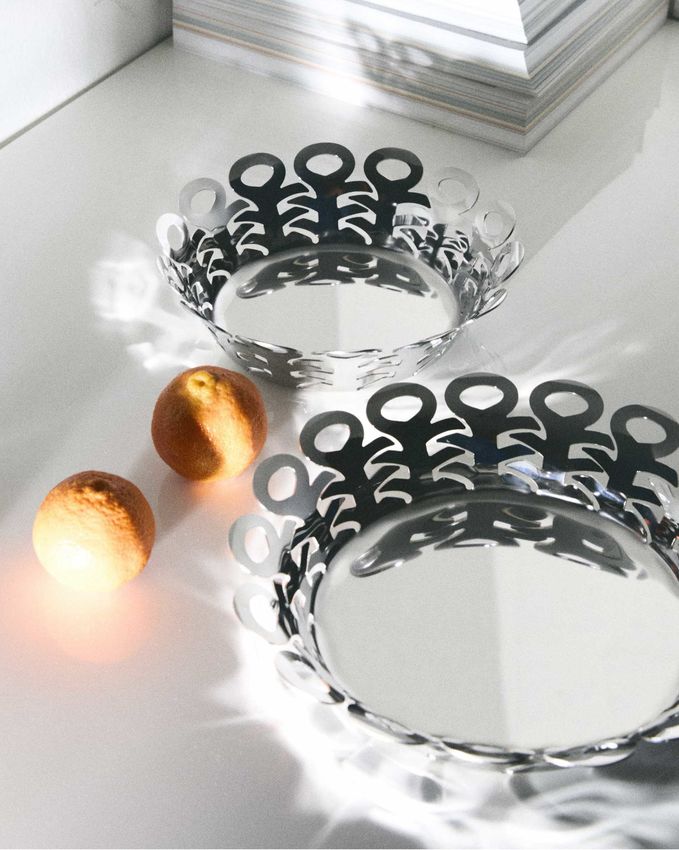 Vimini Cestino Grande Alessi