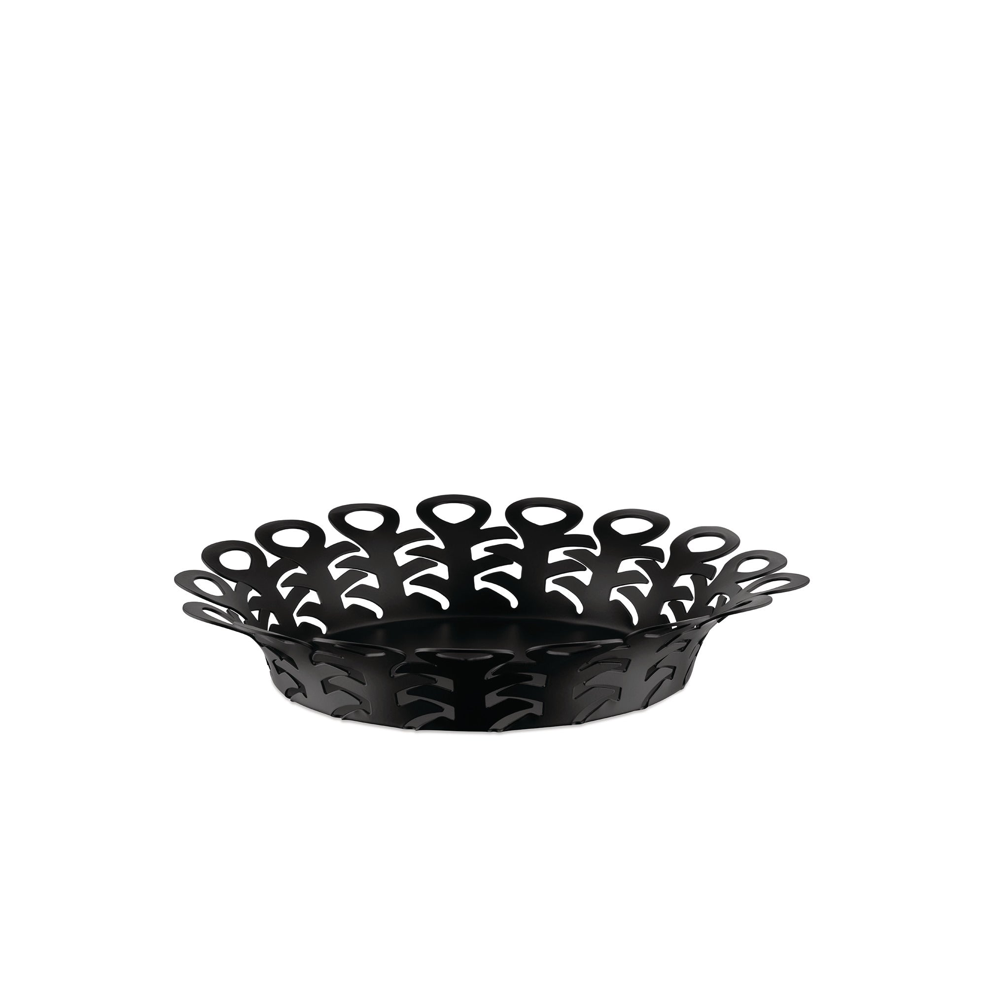 Vimini Cestino Grande Nero Alessi